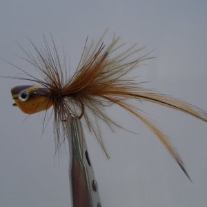 Tied feather-head popper 7-8-12 001.JPG