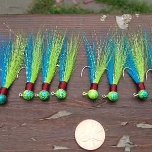 20150417BluetreuseBucktails.JPG